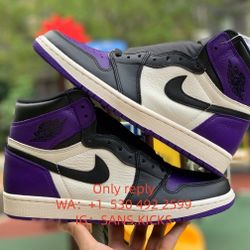 Air Jordan 1 Court Purple AJ1