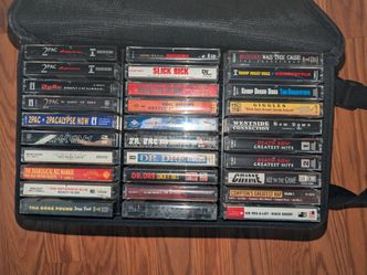 59 Extremely RARE Audio Cassette Tapes (90s Hip-hop, Rap, R&B collectibles)