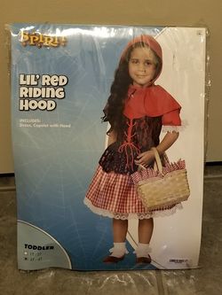 Lil Red Riding Hood Costume for kids