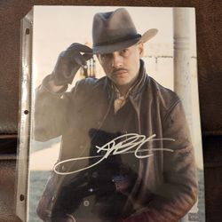 Signed Photo Of Actor Logan Marshall 9x12 w/coa