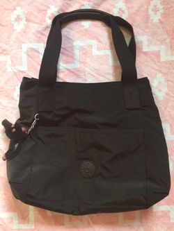 Kipling black tote purse bag