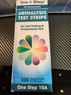 One Step Urinalysis Test Strips 100 ct