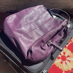 Purple Coach Purse 