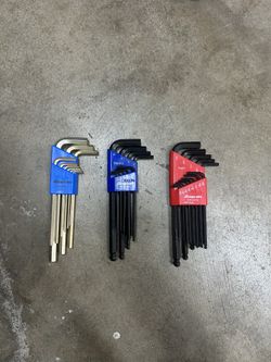Snap-On Ball Ended Allen Key Sets