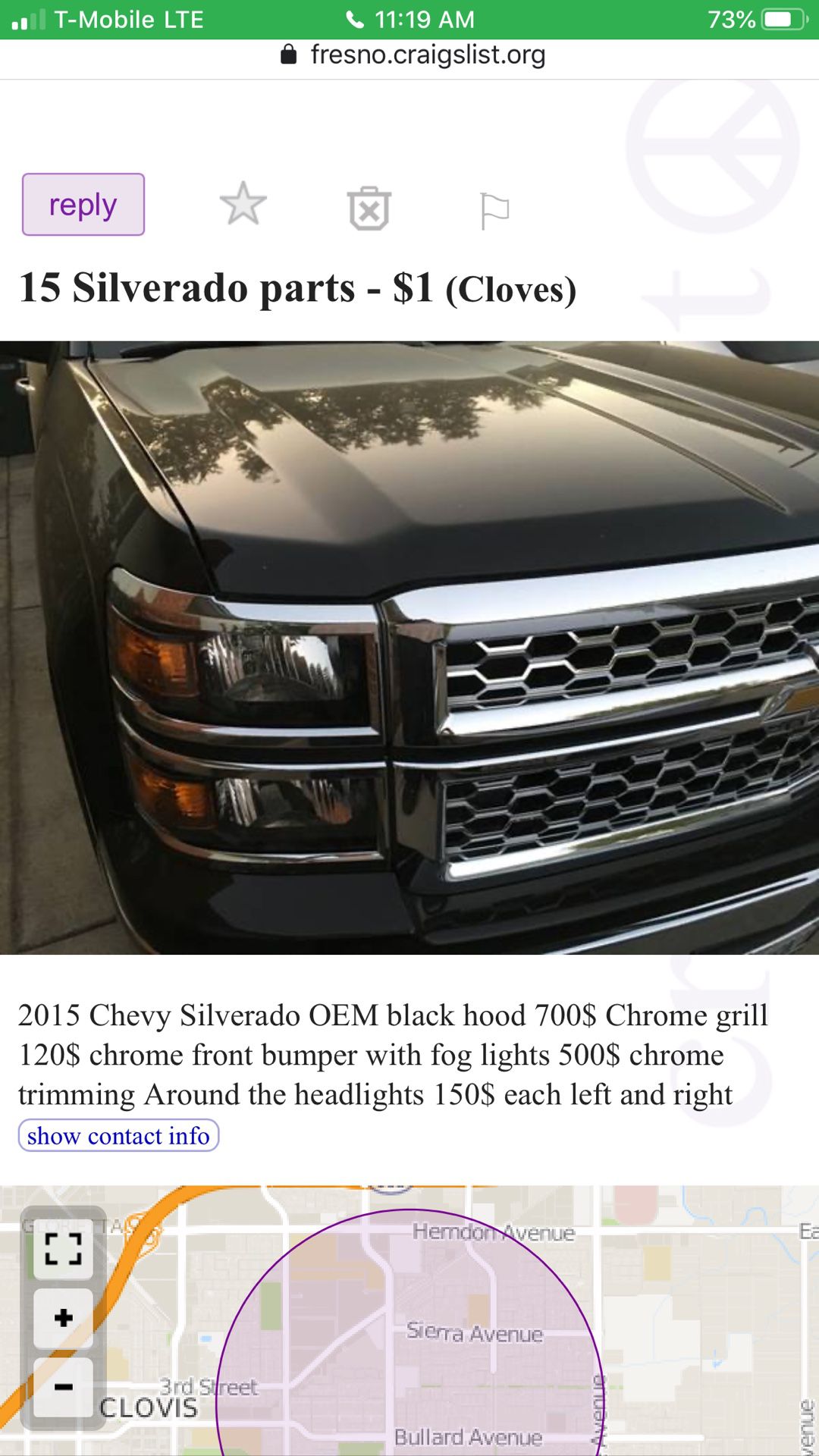 2015 Chevy parts