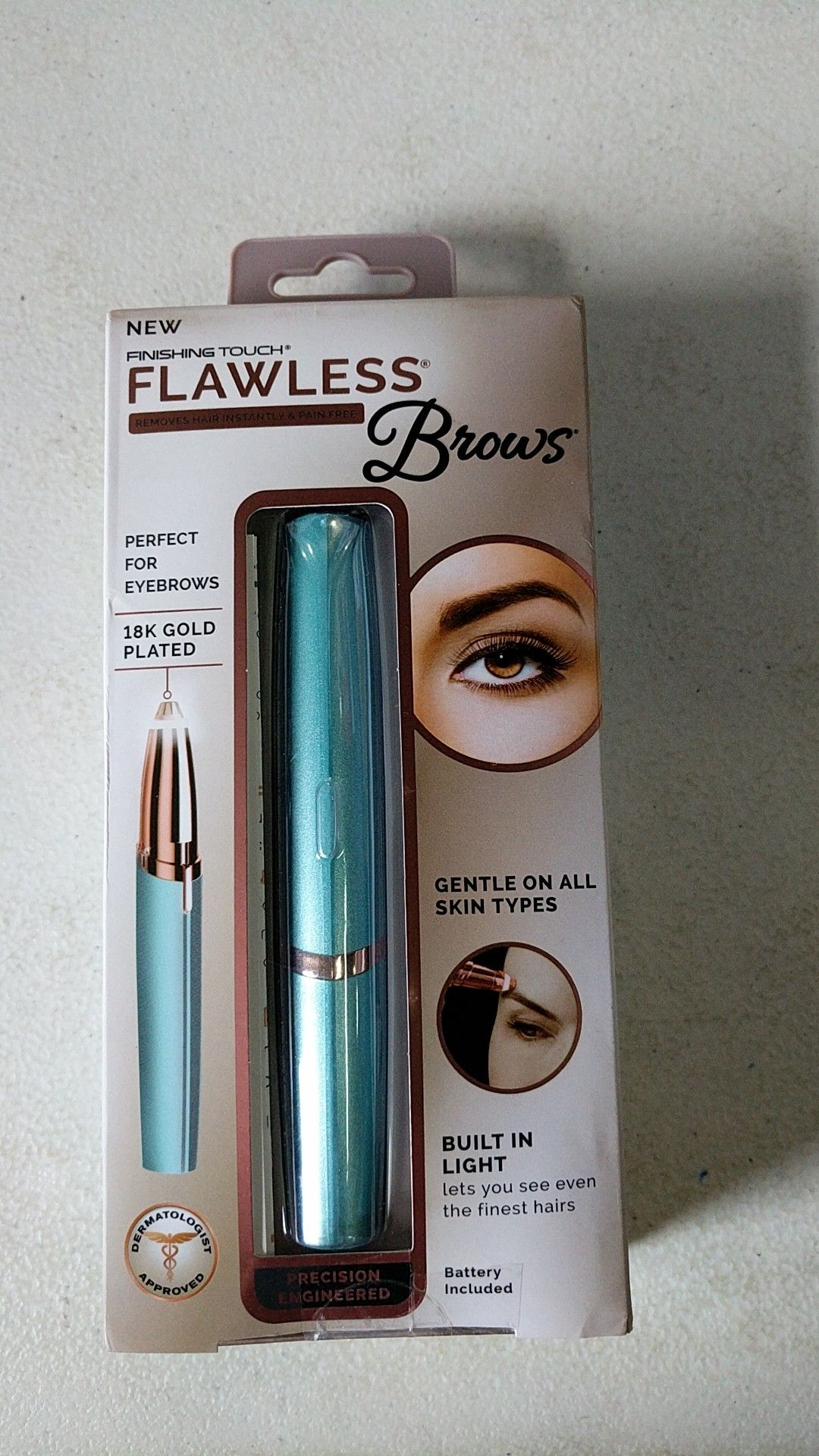 Flawless brows hair remover