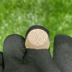 14k Yellow Gold Diamond Ring