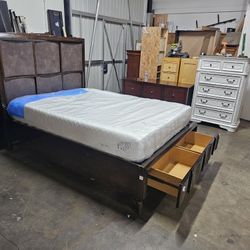Queen Bed And Mattress 