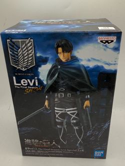 Attack on Titan Final Season LEVI ACKERMAN Special Figure Survey Corps BANPRESTO