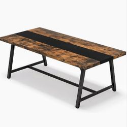 8 Seater Rustic Dining Table Never Open In The Box 