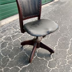 Antique Small Swivel Chair