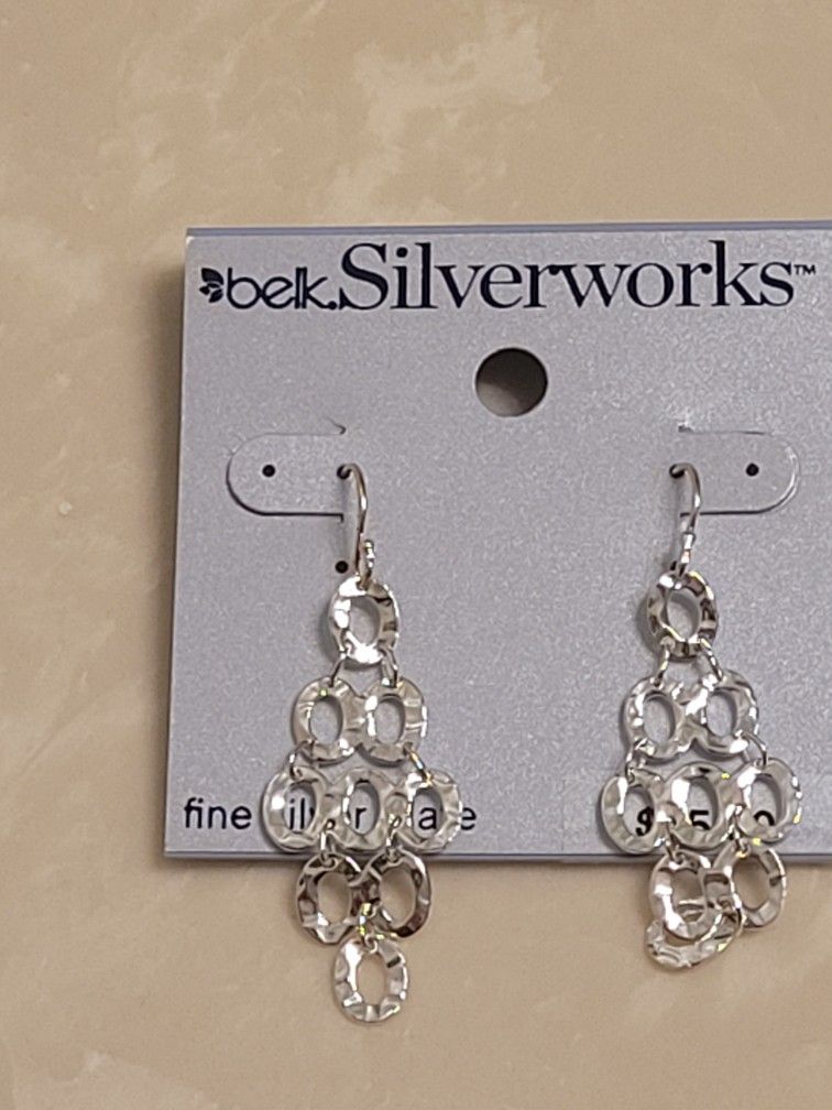 Belk Silver Dangle Earrings
