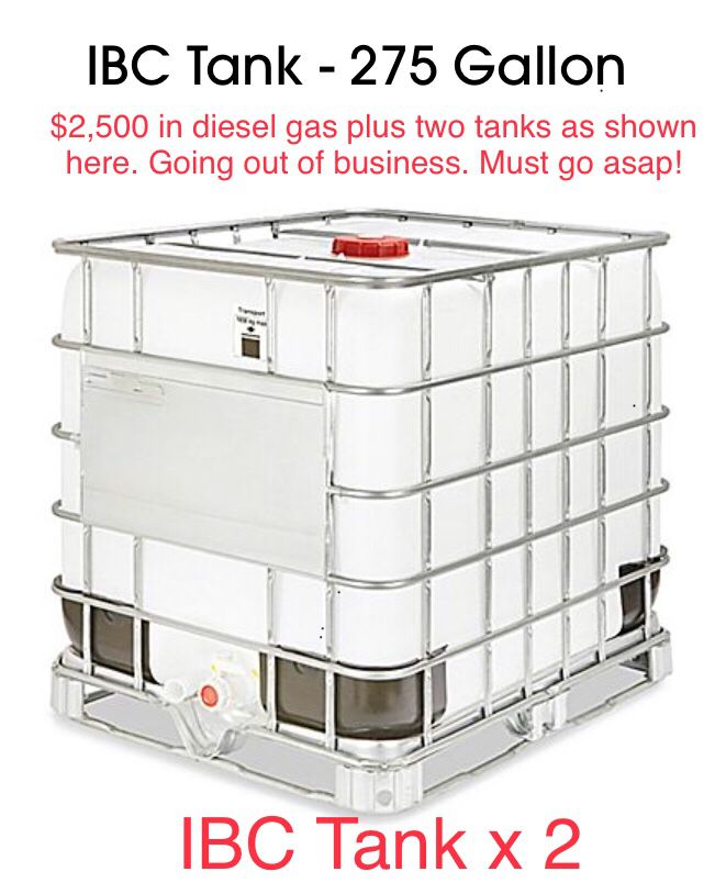 275 Gallon Diesel Gas Tank