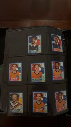 World Cup 2026 Panini Blue Stickers