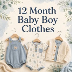 12 Month Baby Boy Clothes