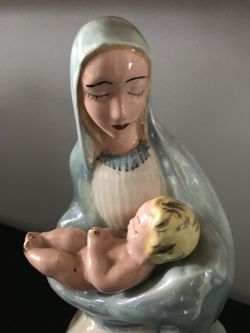 Blonde Mary and Jesus