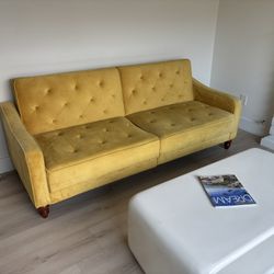 Yellow Couch - Futon 