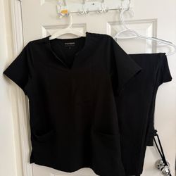 Black Mandala Scrub Sets