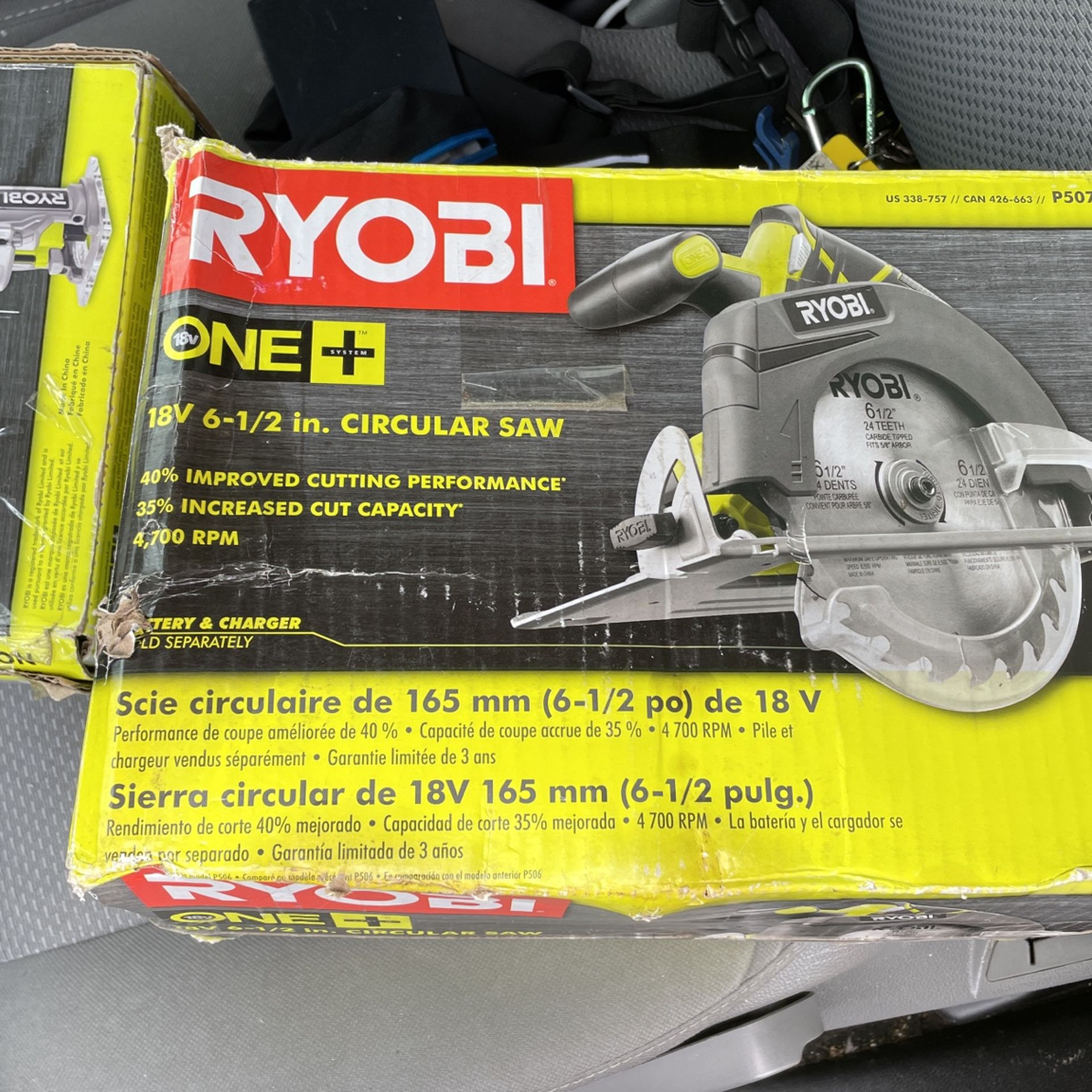 ryobi 18v circular saw brand new