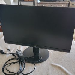 Acer 19.5 Inch Flat Screen Monitor