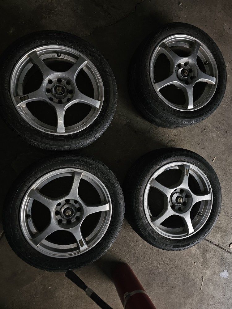 Enkei RS5 WHEELS 195/50R 15