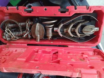 Drain Cleaning Attachment Set with Case