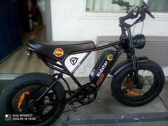 Ridstar Fat Tire Electric Bike (E-Bike) - Great Condition!