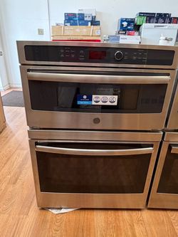 Ge wall-oven microwave combo
