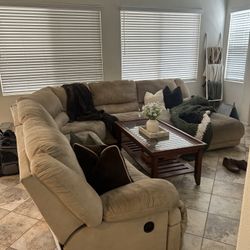 Tan Sectional Couch