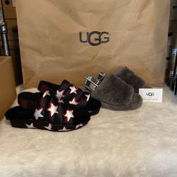 Women Size 6 Ugg Slides