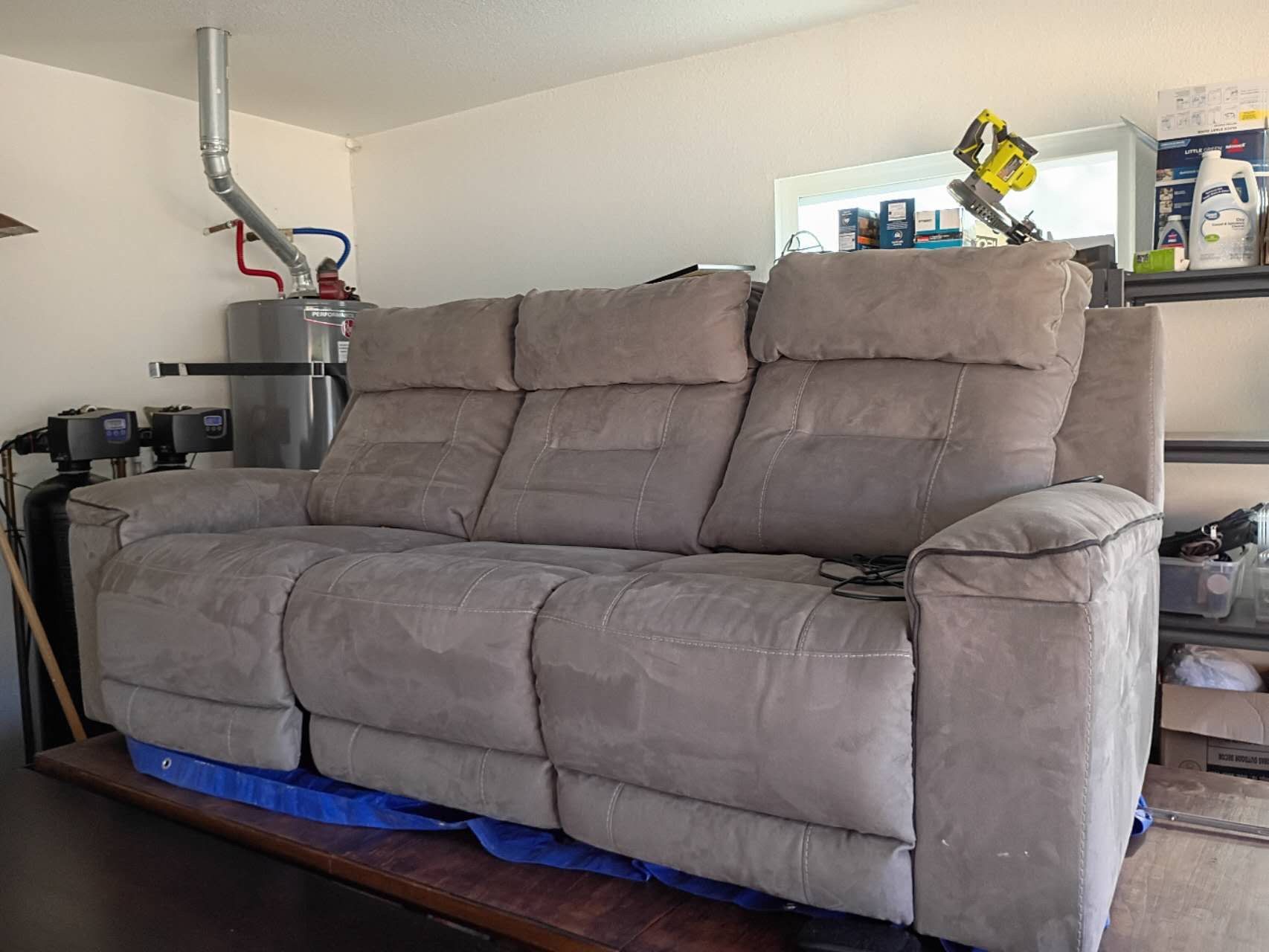 Ashley Furniture Power Reclining Sofa Set (2 Pieces)