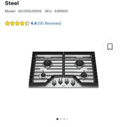 Whirlpool Gas Cooktop