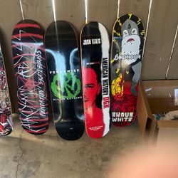 Skateboard decks