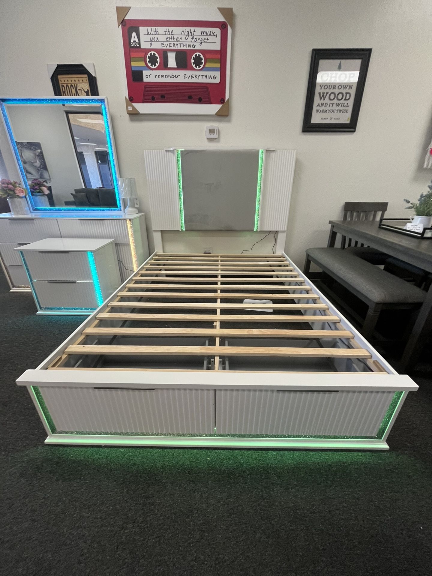 Bed Frame Night Stand And Dresser 