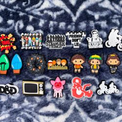 Stranger Things Croc Charms