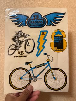 SE Racing Scot Breithaupt OM Flyer Sticker Kit $10 FIRM