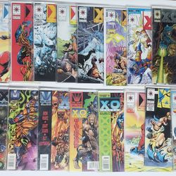 X-O MANOWAR,VALIANT COMICS  LOT OF 35 ISSUES.  ALL ARE VF+ TO NM