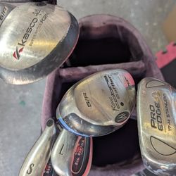 Golf Clubs And Bag