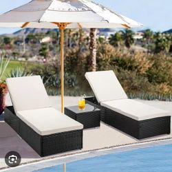 Brand New Patio Outdoor Lounge Chairs