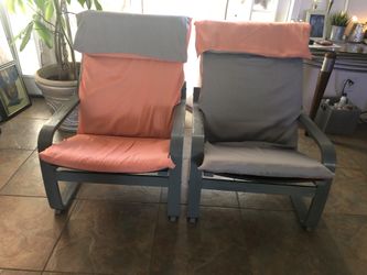 2 ikea arm chairs