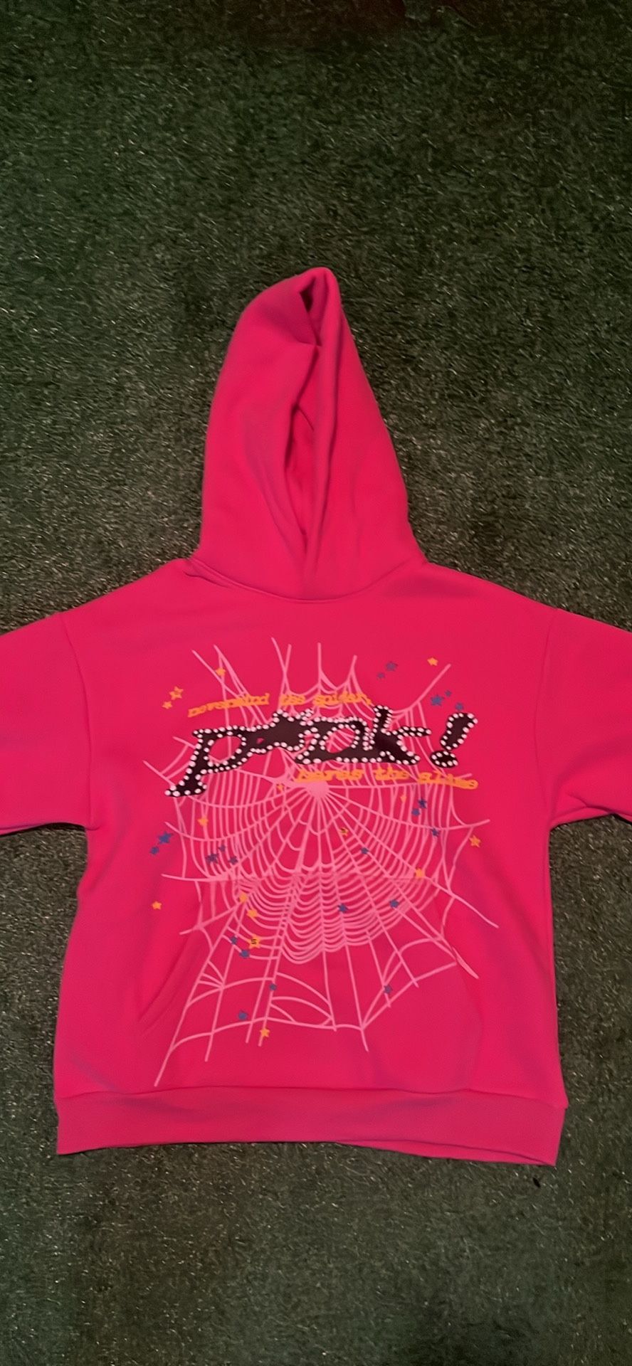 Pink Spider Hoodie
