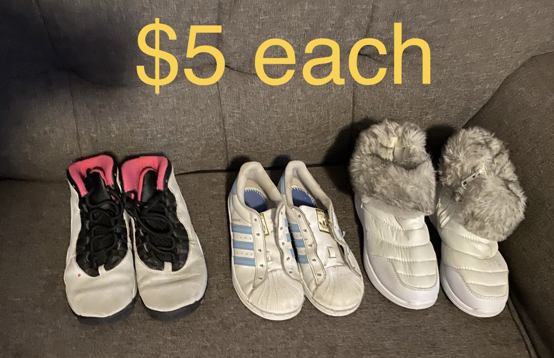Jordan,adidas.etc