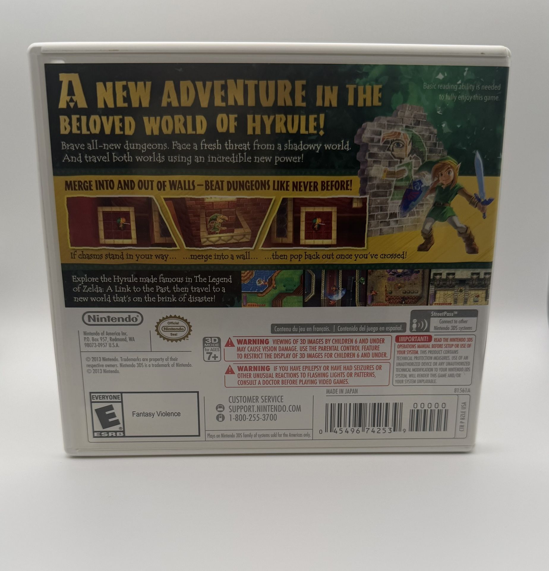The Legend Of Zelda A Link Between Worlds 3DS for Sale in