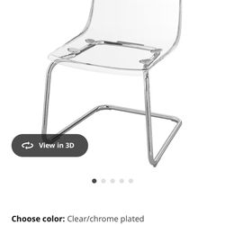 Clear Ikea Chairs 