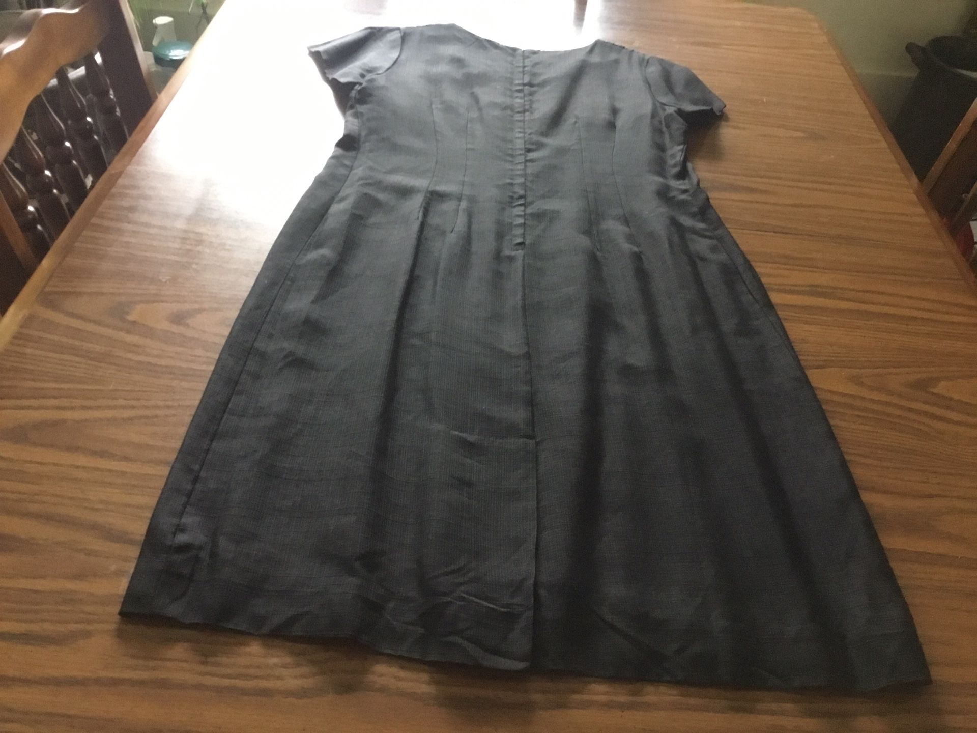 VINTAGE 60s BLACK COCKTAIL DRESS