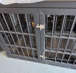 Selling two 38" Heavy Duty Dog Crate Furniture for Large and Medium Dogs