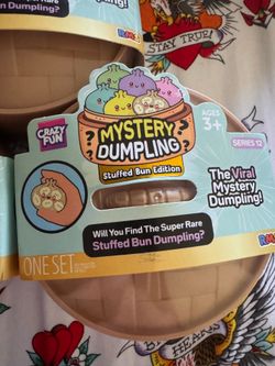 Mystery dumpling stuffed bun edition
