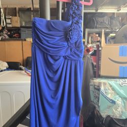 Semi Forman Blue Dress $30 Obo