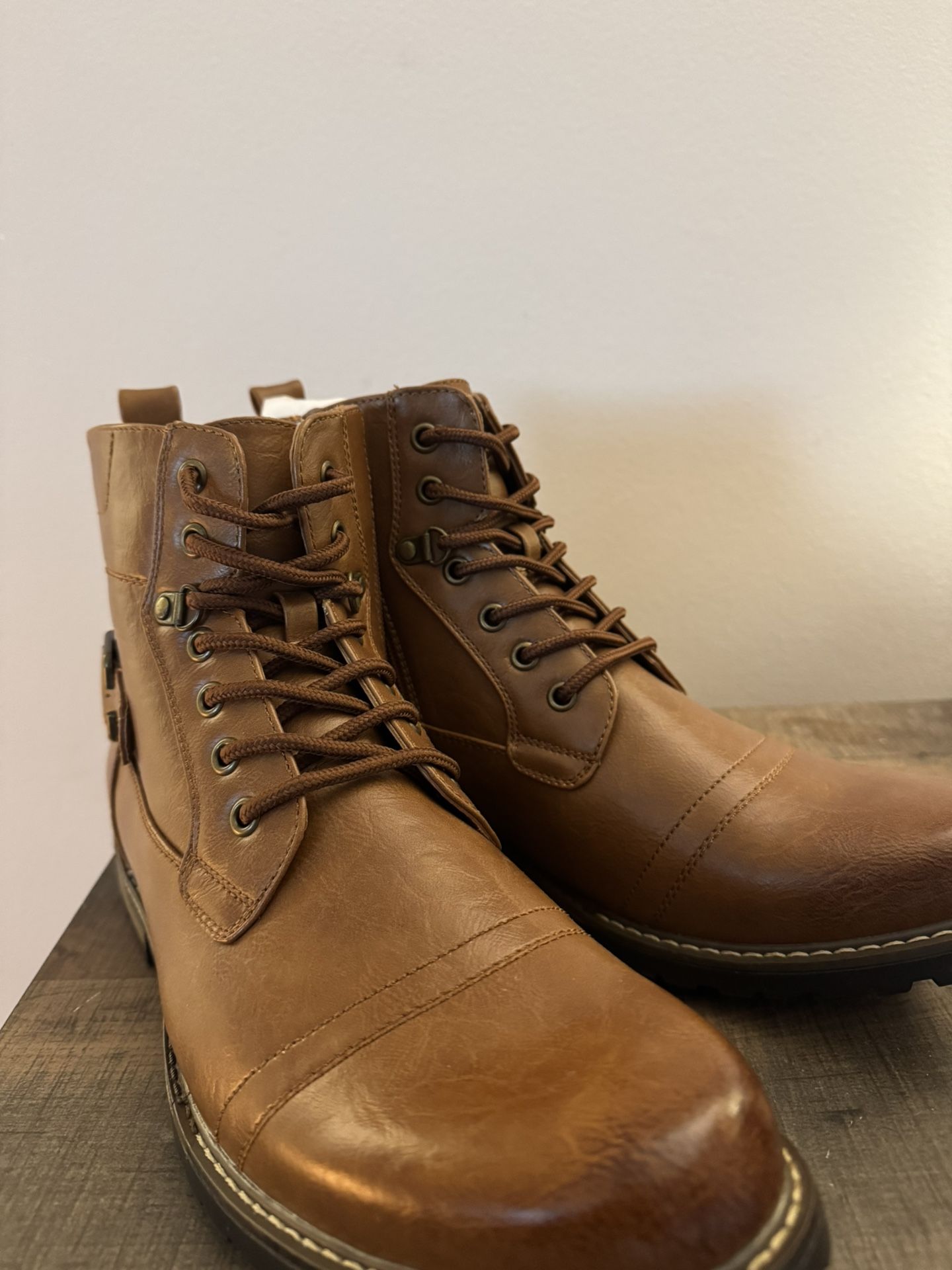 Bruno Marc - Men’s Military Boots 9.5 Size ( Brand New)