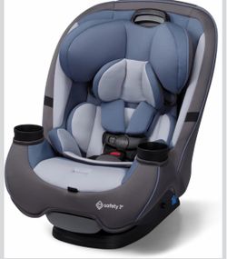 Safety 1st Grow and Go All-in-One Convertible Car Seat, Alaskan Blue Rear-Facing 5-40 lb, Forward-Facing 30-65 lb & High-Back Booster 40-100 lb, One S